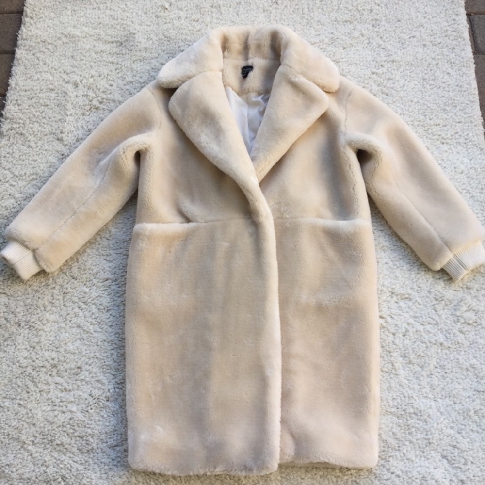 TOPSHOP TEDDY COAT